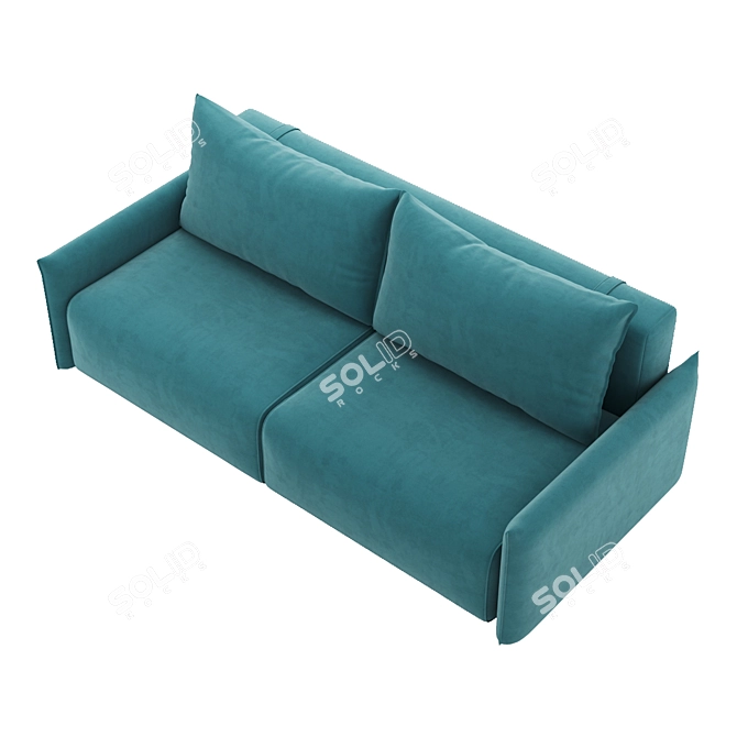 Floris Sofa: Elegant and Functional 3D model image 3