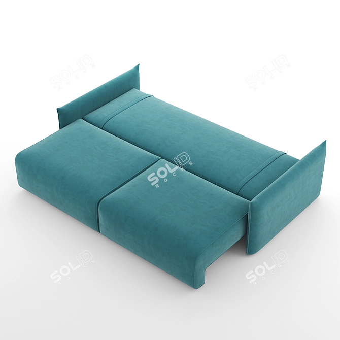 Floris Sofa: Elegant and Functional 3D model image 4