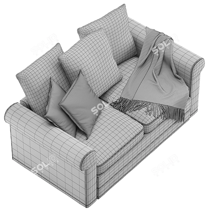 Stylish and Comfortable Gronlid Sofa 3D model image 6