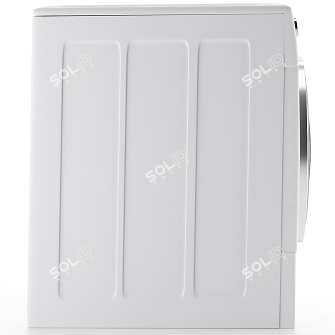 Smart Dryer Washing Machine 3D model image 3