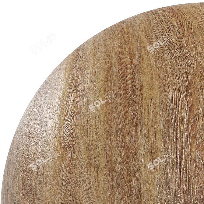 Oakwood Texture: PBR Material, HD Textures 3D model image 4