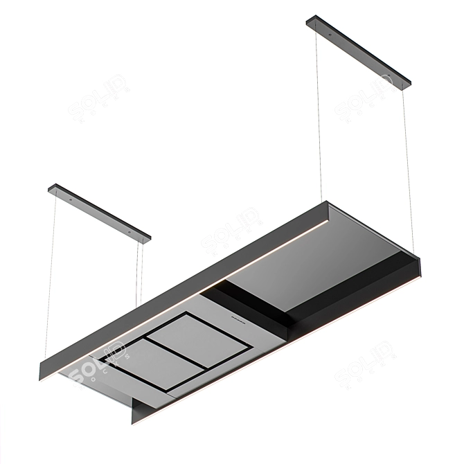 Falmec Light Hood - Sleek and Stylish 3D model image 1