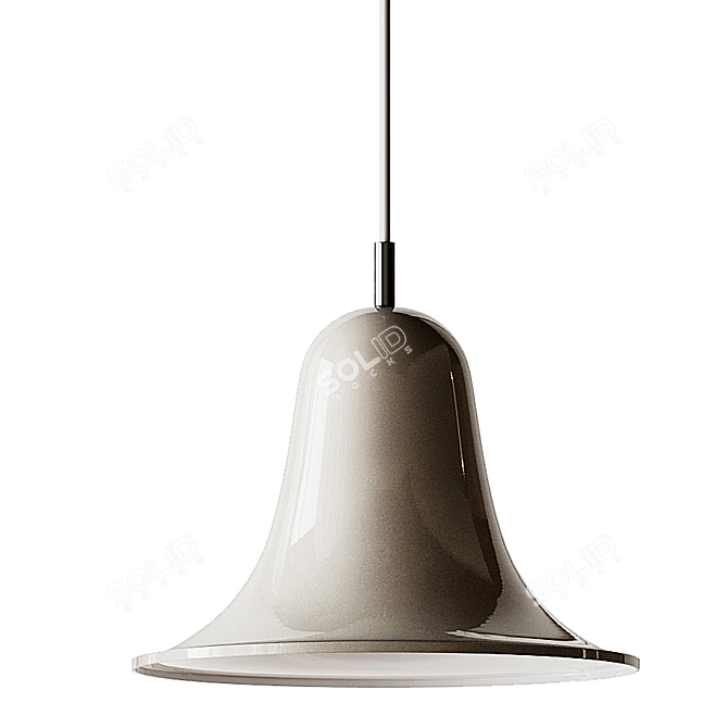 Verpan PANTOP Metal Pendant Lamp 3D model image 4