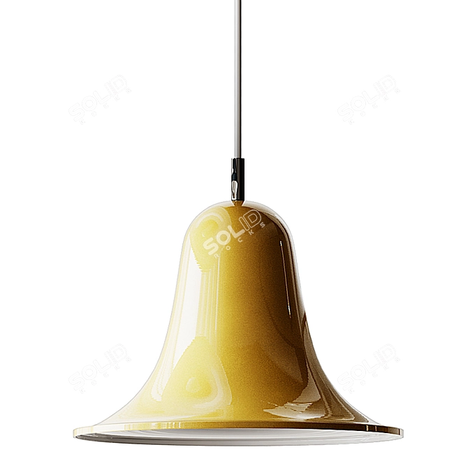Verpan PANTOP Metal Pendant Lamp 3D model image 6