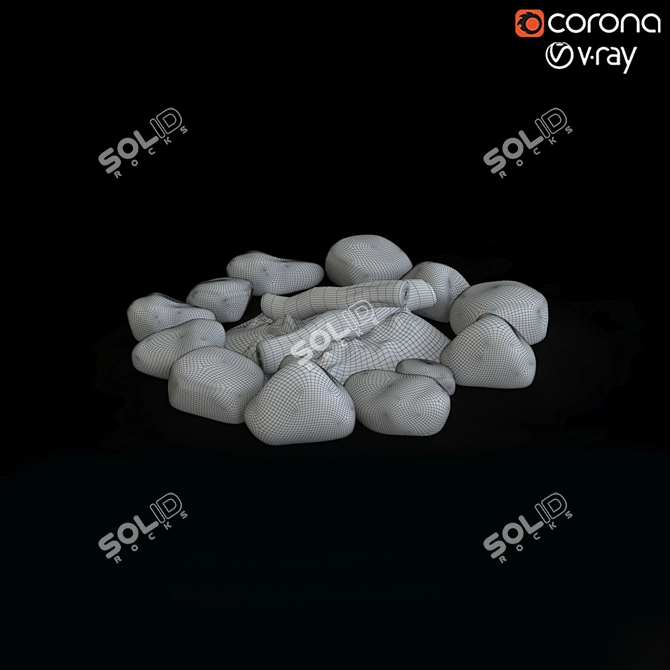 Cozy Campfire Experience 3D model image 2