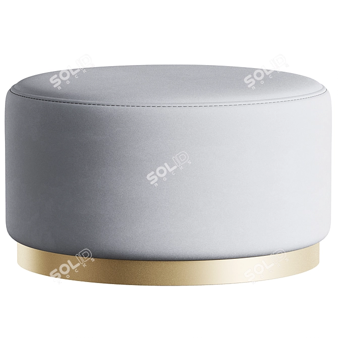 Dior Cosmo Pouf - 61cm Diameter 3D model image 1
