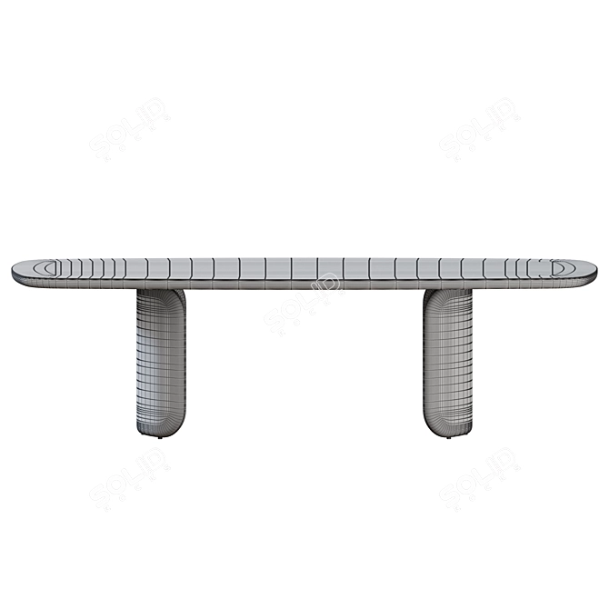 Elegant Elinor Table: Perfect Blend of Style and Function 3D model image 3