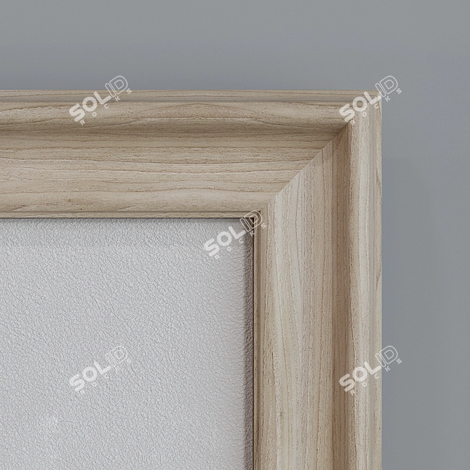 Modern Frame Set with Abstract Images 3D model image 6