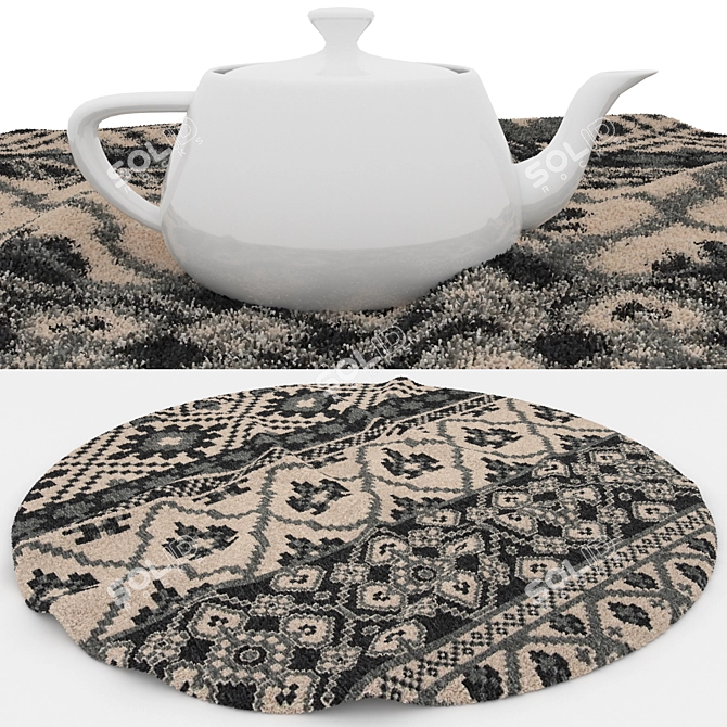 Versatile Rug Collection 3D model image 3