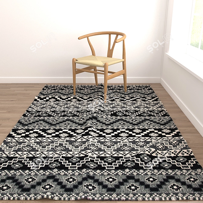 Versatile Rug Collection 3D model image 4