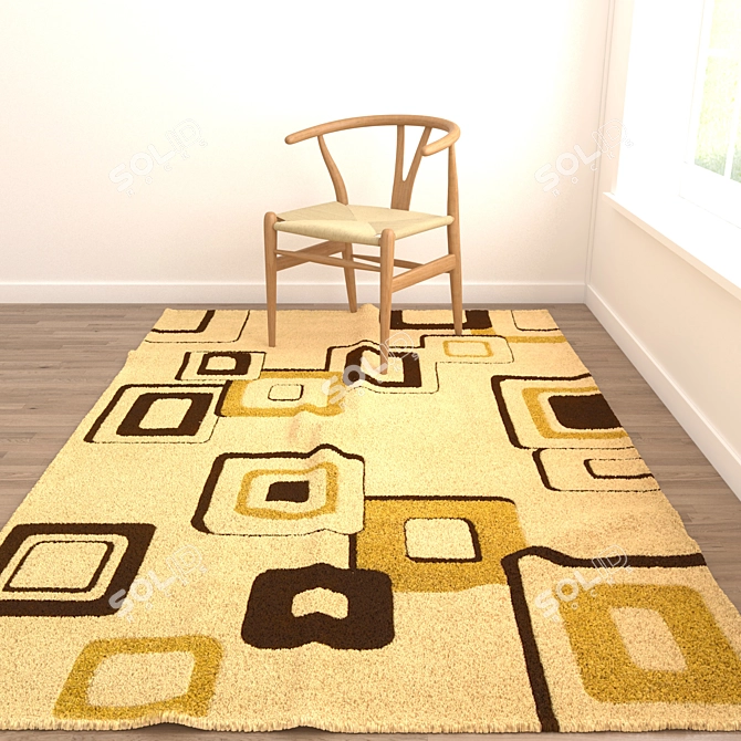 Variety Pack: 6 Rugs for Every Angle 3D model image 3