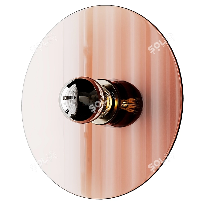 Title: Fest Wall Lamp: Stylish Illumination 3D model image 4