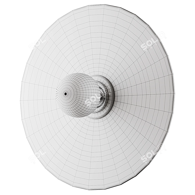 Title: Fest Wall Lamp: Stylish Illumination 3D model image 5