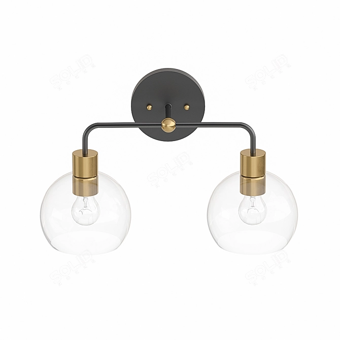 YOUNG HOUSE Bubble Wall Light 3D model image 4