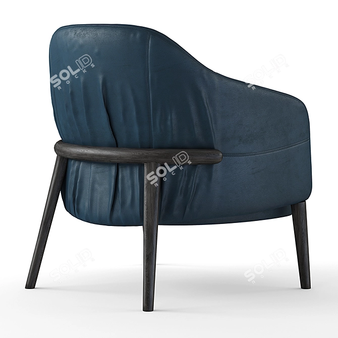  Piaval Trench Armchair - Sleek and Stylish Design 3D model image 3