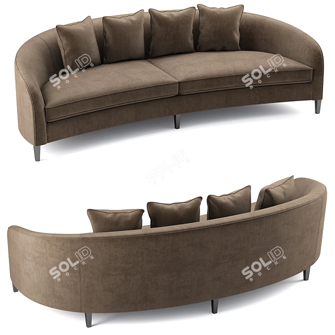 Richmond: Premium Sofa & Chair 3D model image 1