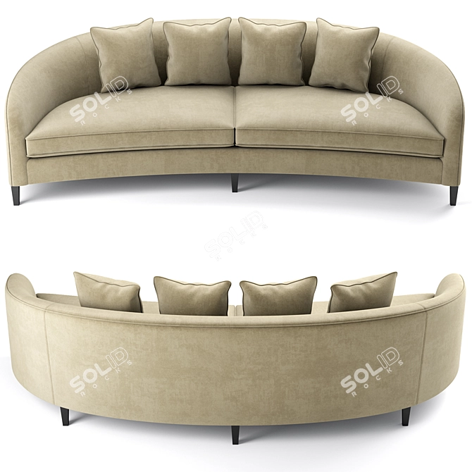 Richmond: Premium Sofa & Chair 3D model image 2