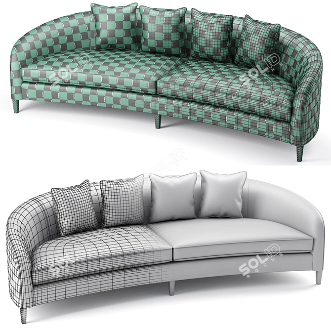 Richmond: Premium Sofa & Chair 3D model image 4