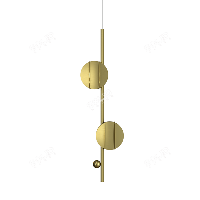 Geometric-inspired Noom CS1 Lamp 3D model image 1