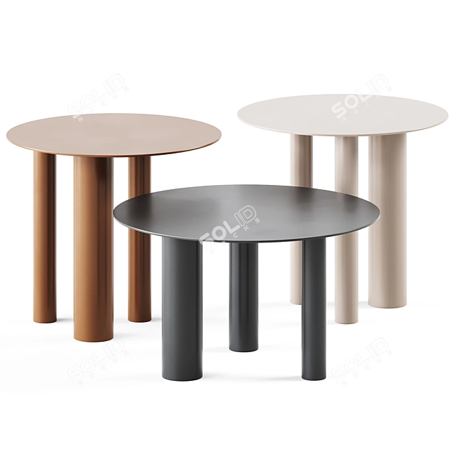 Versatile Brandt CS2 Coffee Table 3D model image 1