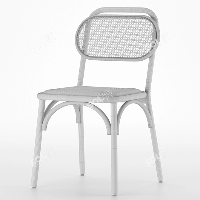 Cosmorelax La Forma Chair: Ergonomic, Stylish, Comfortable 3D model image 2