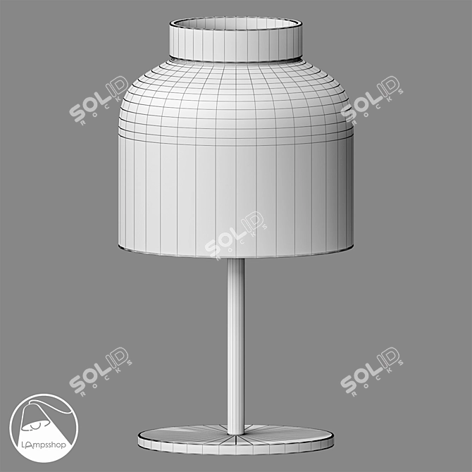 Oasis Table Lamp: Stylish Lighting Solution 3D model image 2
