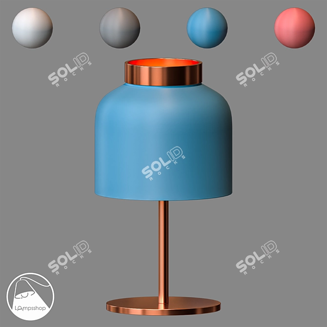 Oasis Table Lamp: Stylish Lighting Solution 3D model image 3
