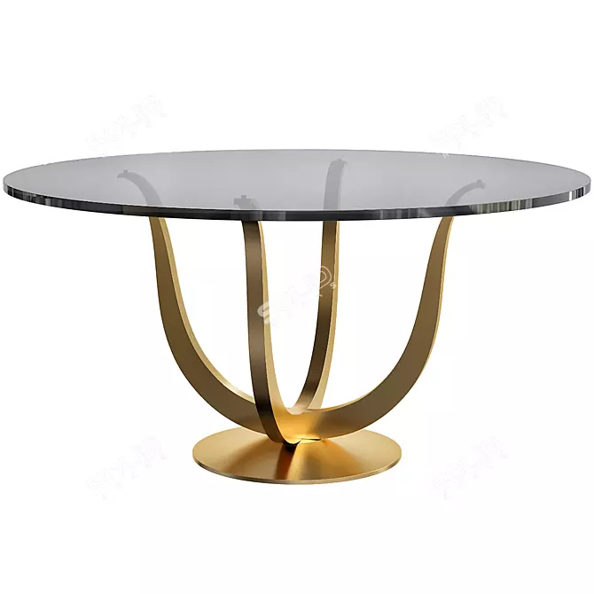 Da Vinci Dining Table 3D model image 1