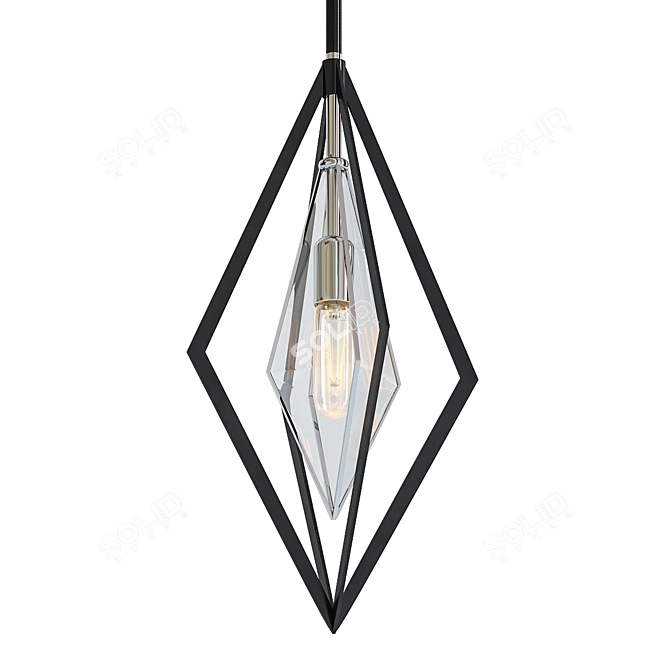 Jevelin Pendant Light: Modern Design, V-Ray Render 3D model image 1