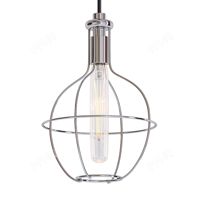 Colebrook Pendant: Sleek and Modern 3D model image 1