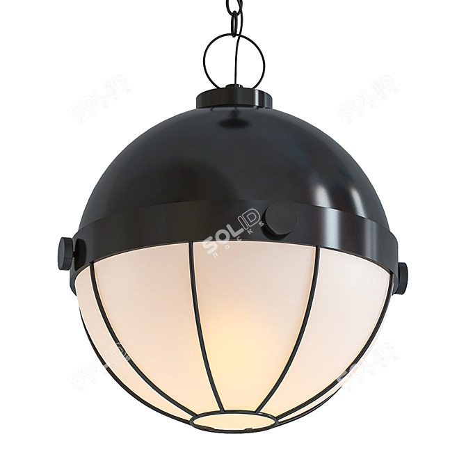 Petrosky_1 Modern Pendant Light 3D model image 1