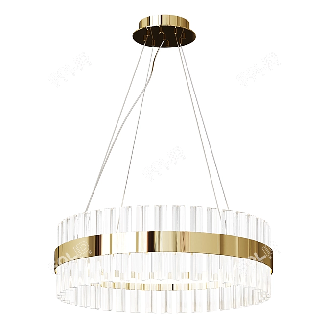 Innovation Style Ceiling Luminaire 3D model image 1