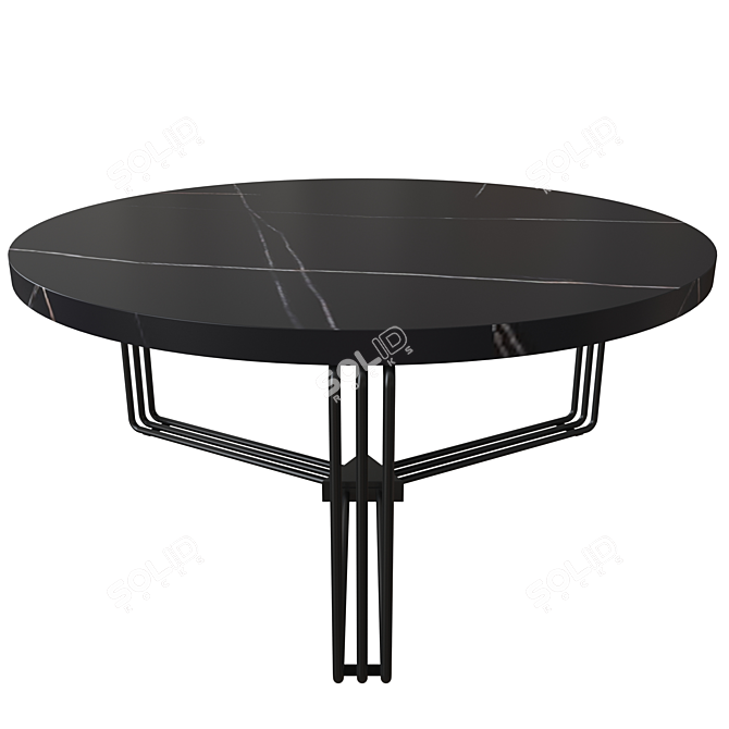 Elegant Antica Coffee Table 3D model image 2