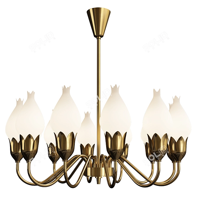 Fog & Morup Ceiling Lamp 3D model image 1