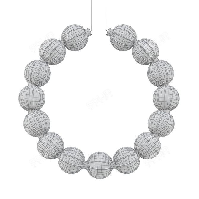 Stunning Maytoni Amulet Pendant Light 3D model image 2