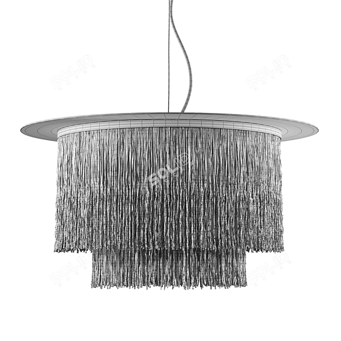 Frangie Small Model Lamp - Elegant Lighting Solution 3D model image 2