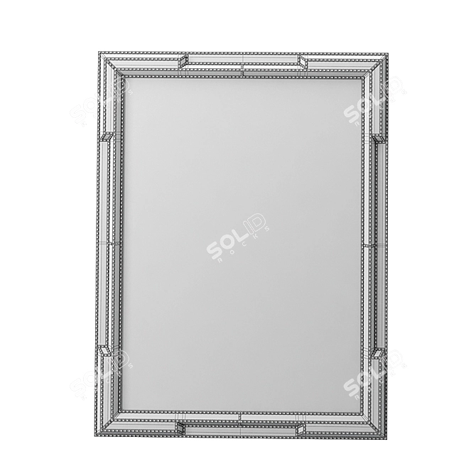 Elegant Roberto Giovannini Mirror 3D model image 4