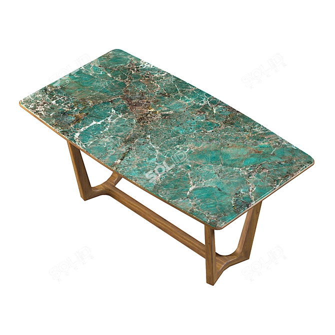 Mia Casa Loran Dining Table 3D model image 3