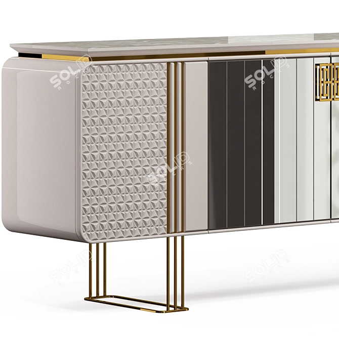 Modern Newland Almira: Sleek & Spacious 3D model image 2