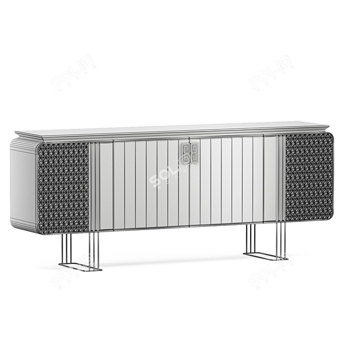 Modern Newland Almira: Sleek & Spacious 3D model image 4