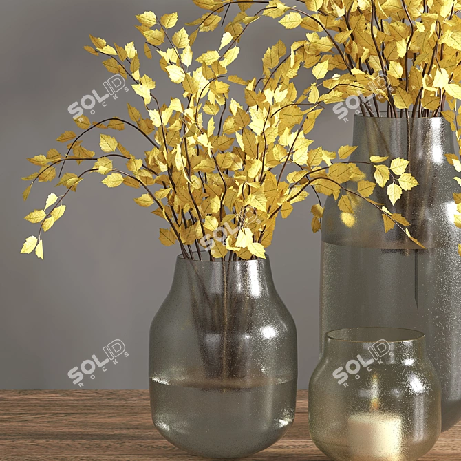 Cozy House Bouquet 01 3D model image 5