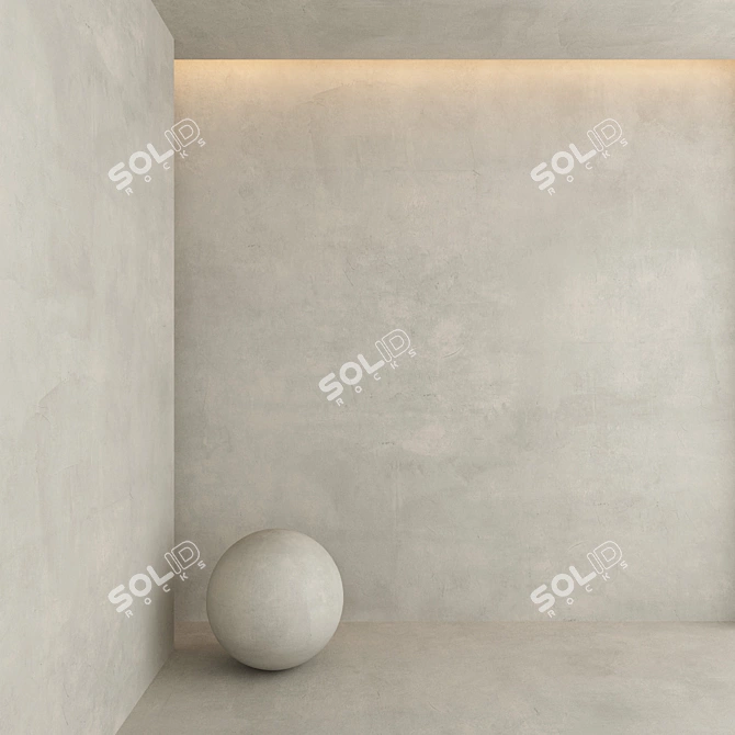 High-Quality Decorative Plaster 3D model image 2