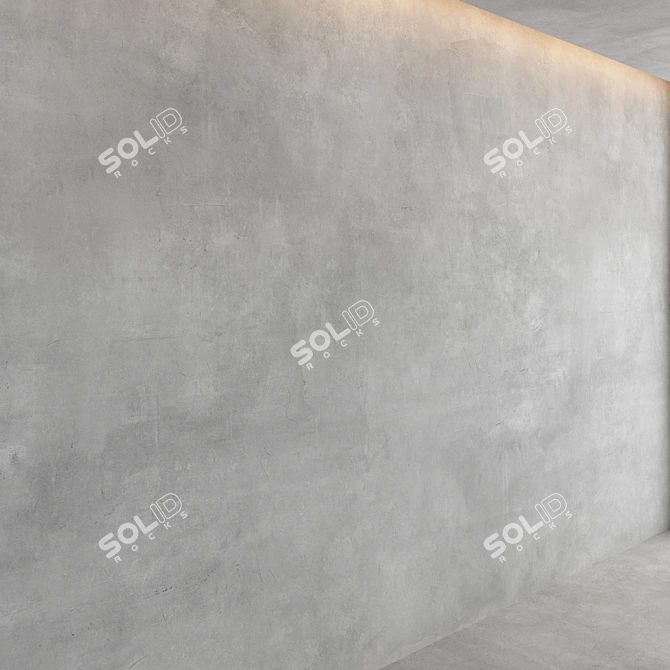 High-Quality Decorative Plaster 3D model image 5