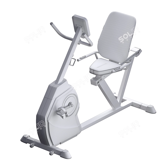 GOGORUN5 BX7 Spin Bike: Pedal Your Way to Fitness! 3D model image 6