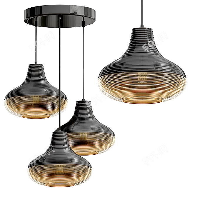 Modern Design RENORD Lamp 3D model image 1