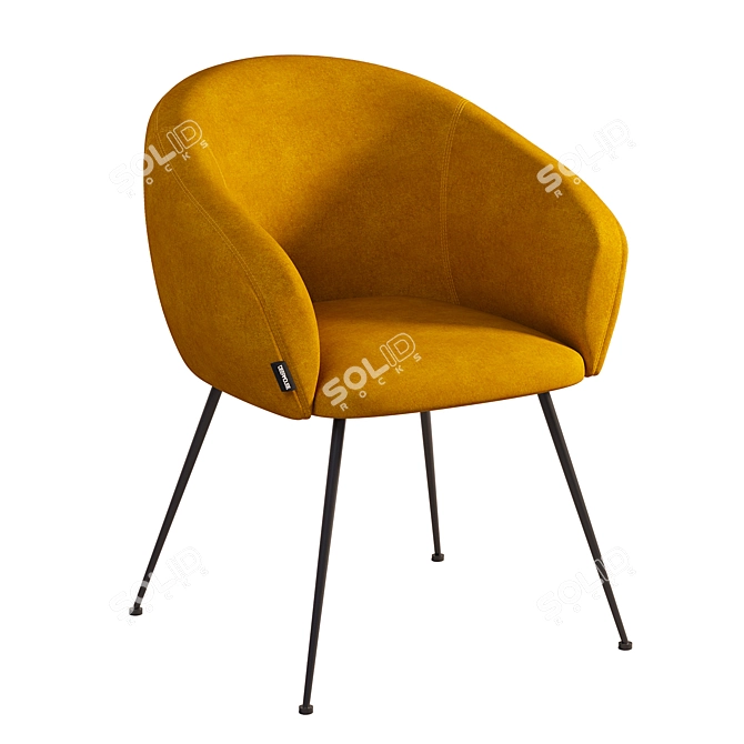 Courchevel Deephouse Chair: Stylish and Comfortable 3D model image 5
