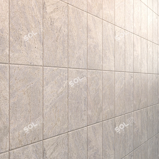 Elegant Marble Tiles 3D model image 3