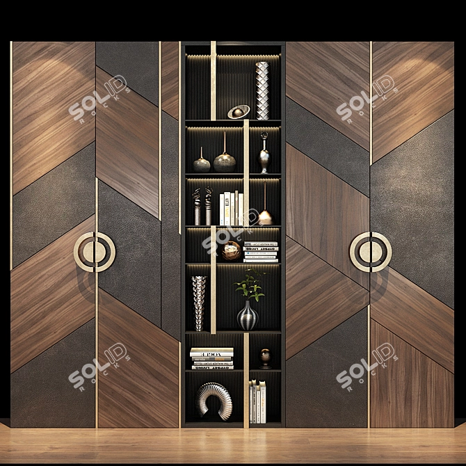 Sleek Storage Solution | 0430 3D model image 3