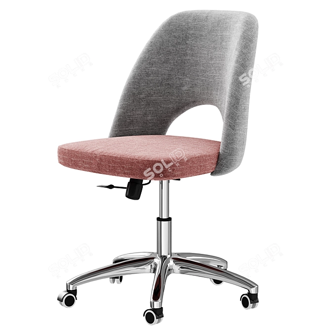 Greta Home Office Chair: Stylish and Functional 3D model image 1