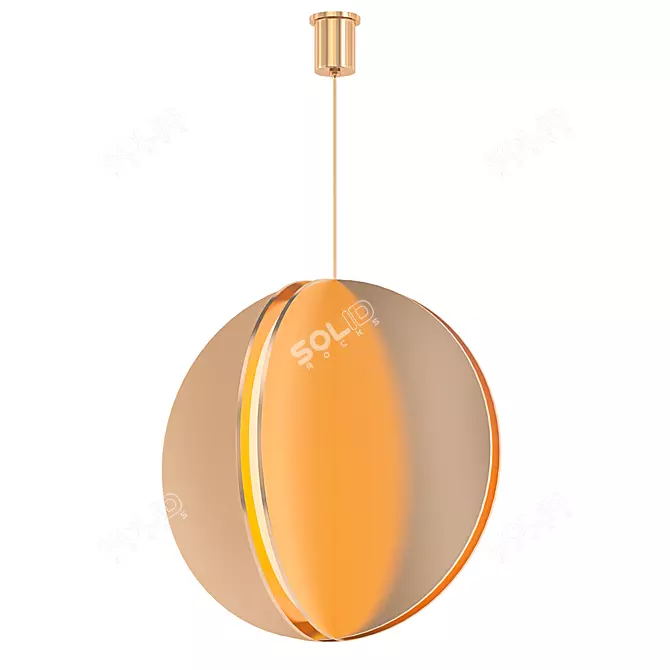 Elegant Bau 36 Pendant 3D model image 1